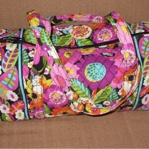 Vera bradley small travel tote